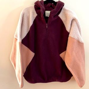 American Eagle women’s size L Sherpa jacket/hoodie